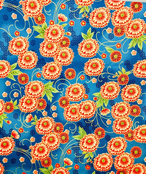 robert kaufman kaufman imperial collection blue flowers metallic blue fabric|robert kaufman imperial collection 15.